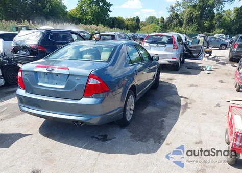 2012 Ford Fusion Sel from USA, damaged, VIN 3FAHP0JA2CR270797